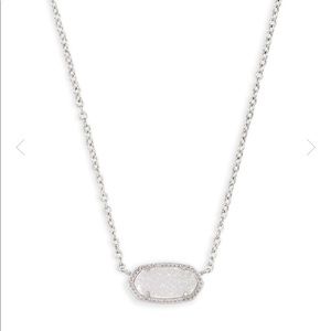 Kendra Scott Iridescent Drusy Necklace